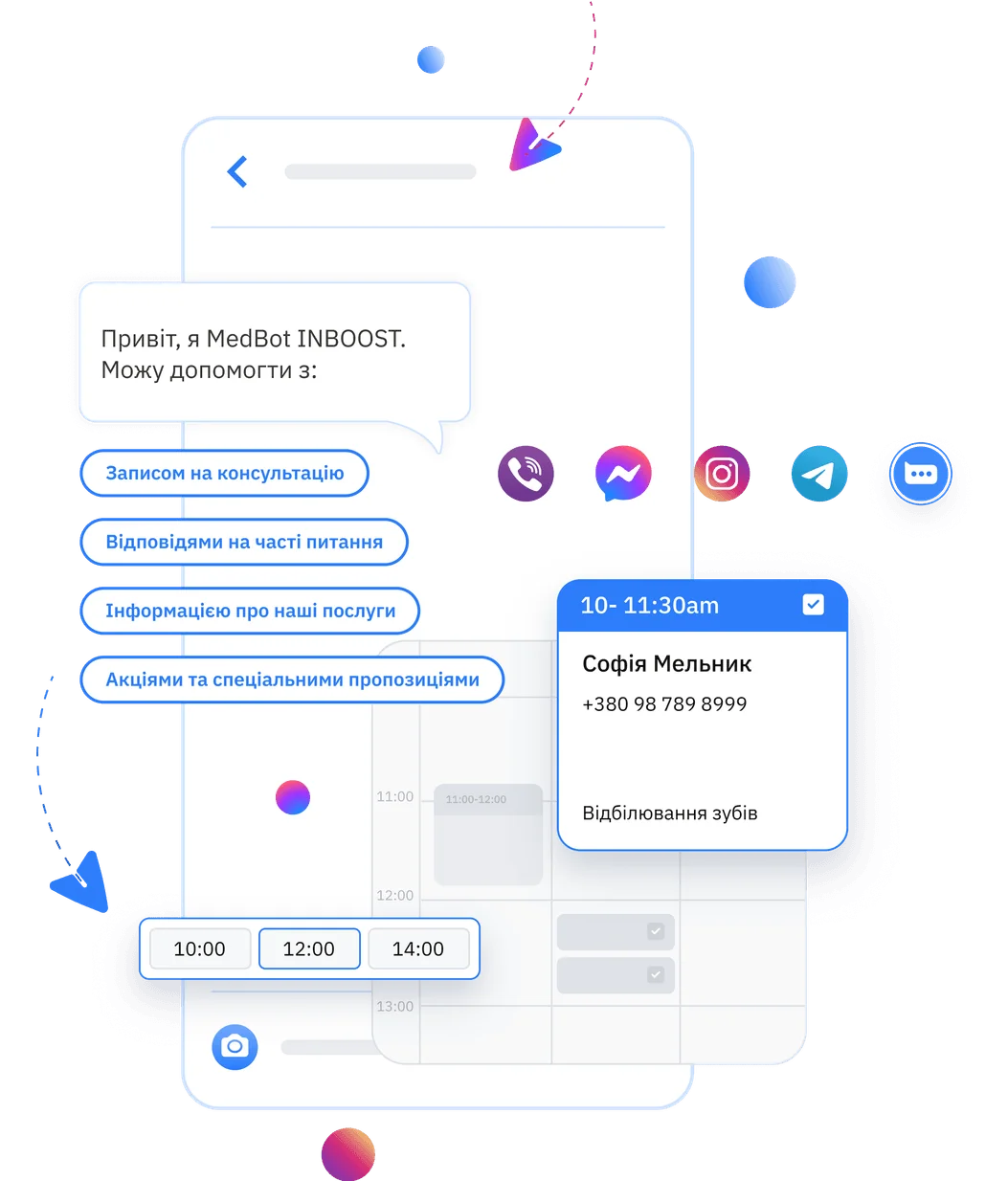 INBOOST MedBot — Ілюстрація